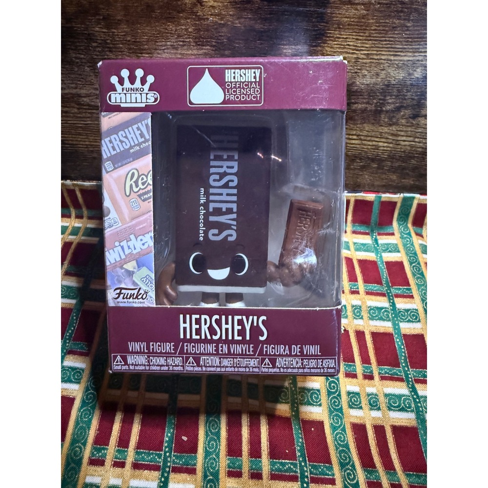Funko Minis Hershey's Milk Chocolate Vinyl Figure Collectible Candy Bar Mascot